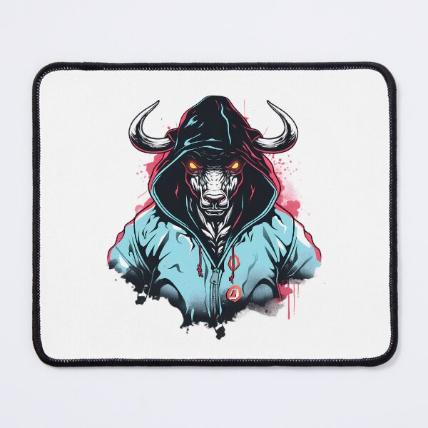 Item preview, Black Bull Brutal Gangsta Art designed and sold by MartynGrey.