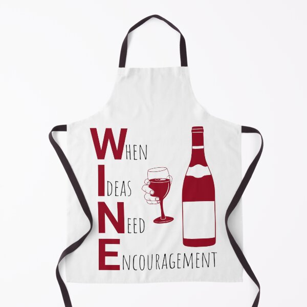 Item preview, WINE: When Ideas Need Encouragement Funny Acrostic designed and sold by mipodbusiness.