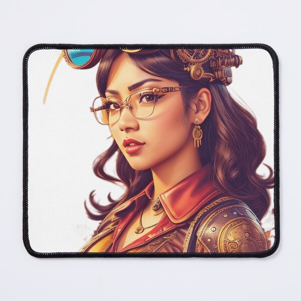 Item preview, Steampunk Girl designed and sold by Lia's AI Art.