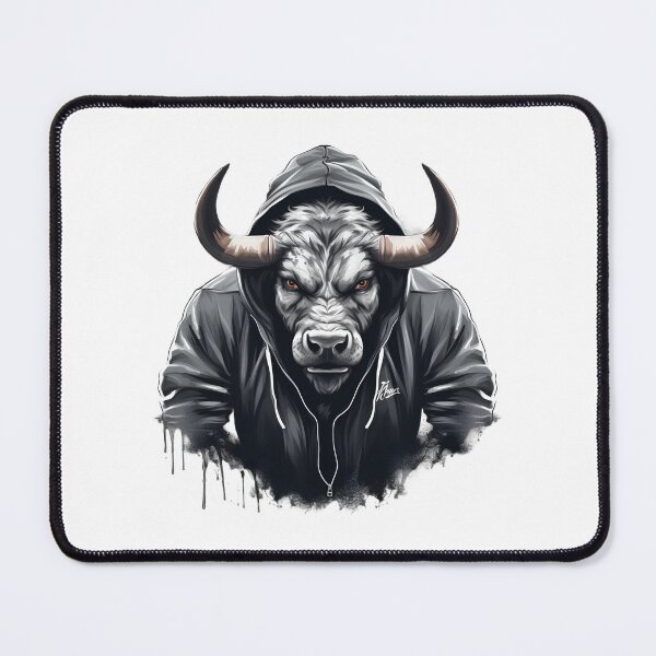 Item preview, Black Bull Brutal Gangsta Art designed and sold by MartynGrey.