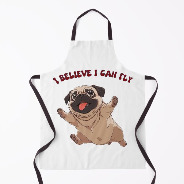 Item preview, Pug I Believe I Can Fly designed and sold by Dave Jo.