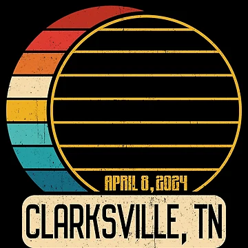 Imagen de la obra Total Solar Eclipse Tennessee Clarksville 4 28 2024 Eclipse Gear de DynamicDesign