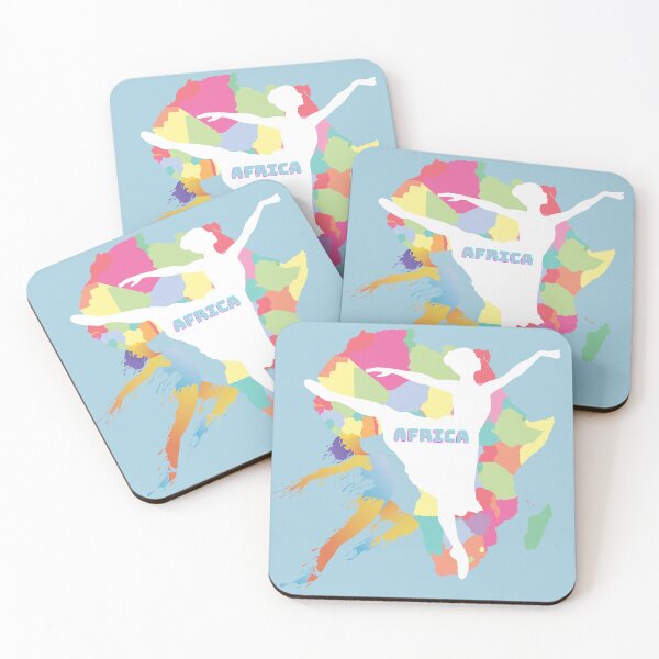 Item preview, Dancing Map of Africa designed and sold by RokaaShop.