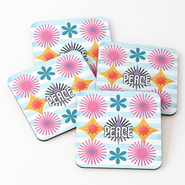 Item preview, Peace Retro Hippie Vibes  designed and sold by Scotti Cohn.