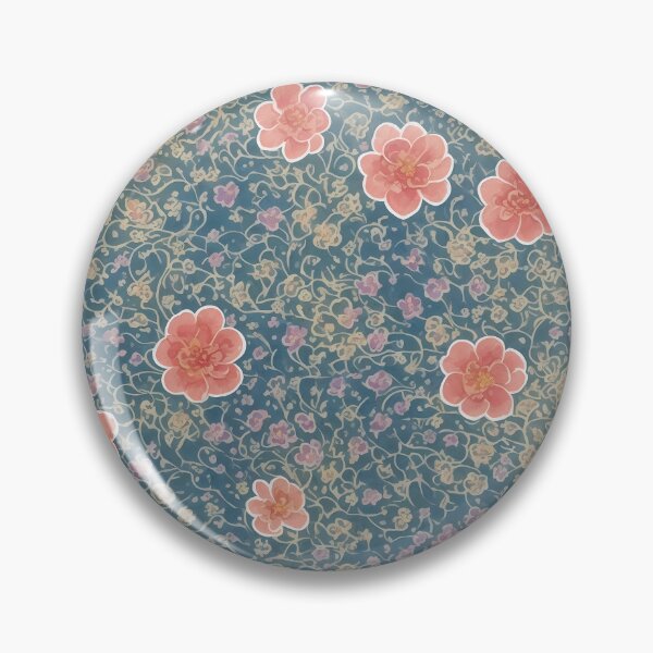 Item preview, Seamless flower patterns designed and sold by Rosamose.