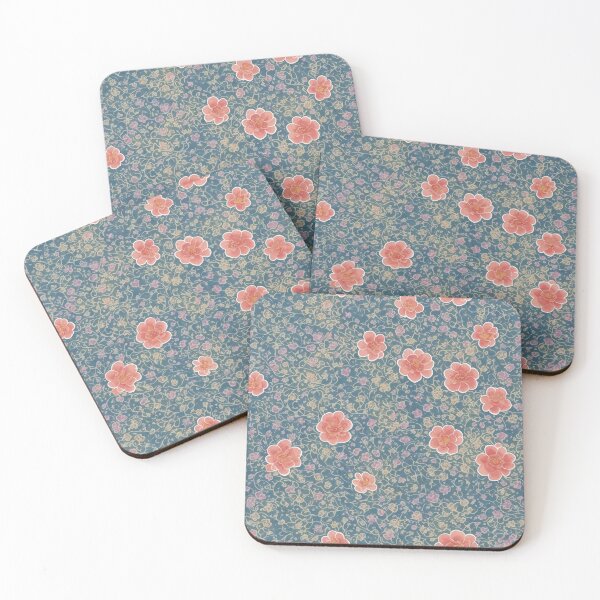 Item preview, Seamless flower patterns designed and sold by Rosamose.