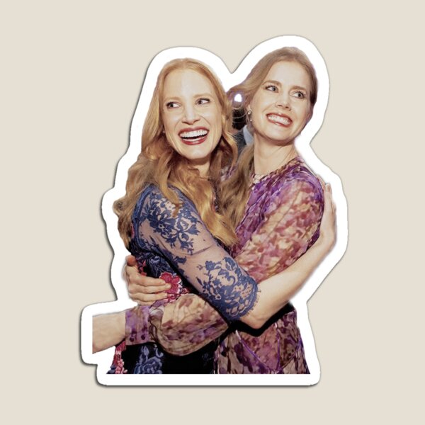 Artikelvorschau, Jessica Chastain und Amy Adams Umarmen entworfen und verkauft von withlovelaine.