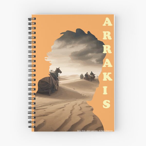 Aperçu de l'œuvre Arrakis et ses dunes créée et vendue par oko-designs.