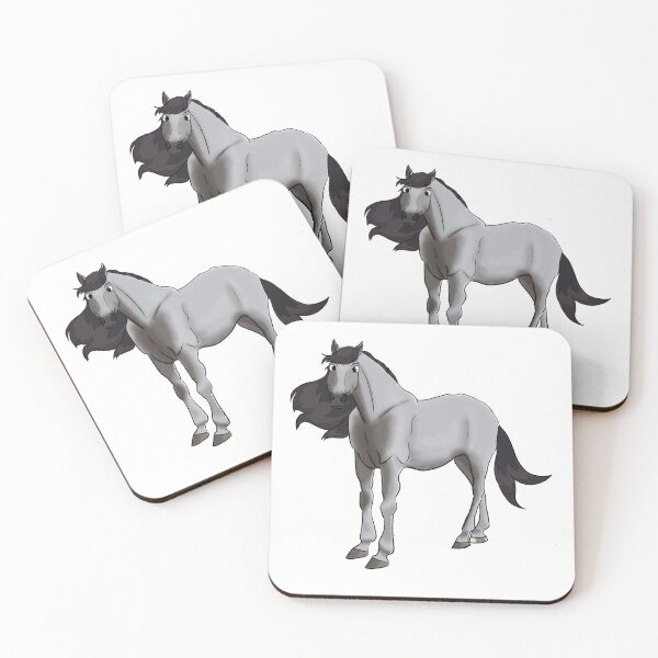 Item preview, Grey Horse in a Breeze designed and sold by BusterDraws.