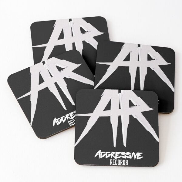Item preview, Aggressive Records designed and sold by UniqueEm.