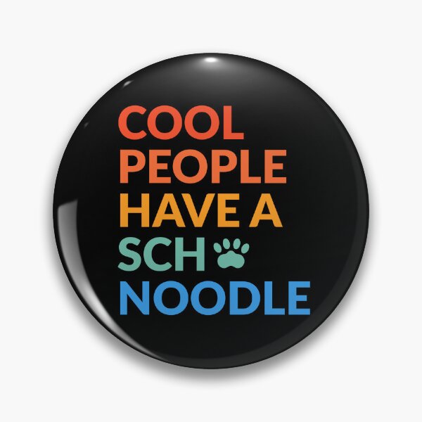 Item preview, Cool People Have A Schnoodle Pride Gift  designed and sold by Guarddogdrive.