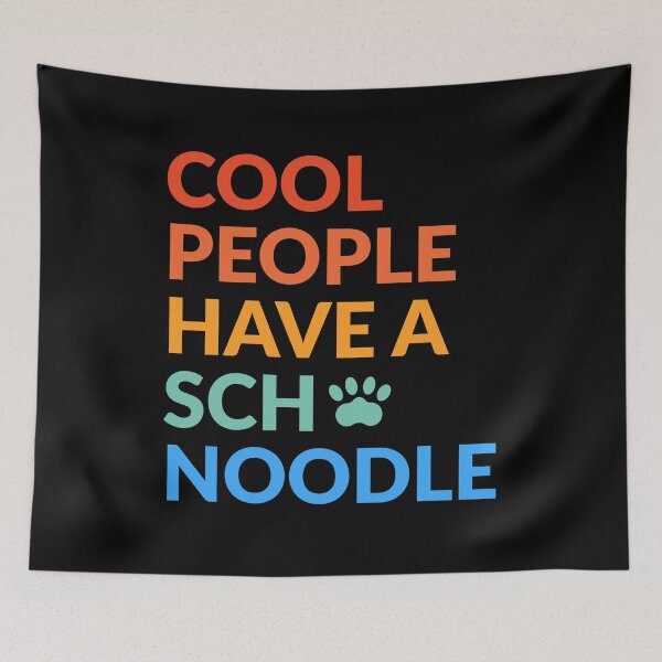 Item preview, Cool People Have A Schnoodle Pride Gift  designed and sold by Guarddogdrive.