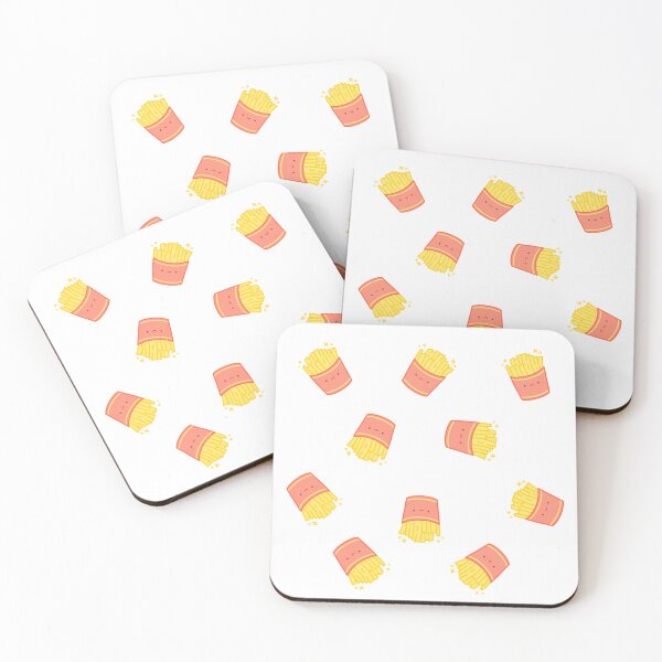 Item preview, cute kawaii potato fries fast food designed and sold by Narukuku.