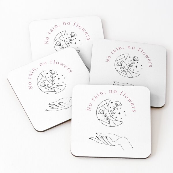Item preview, No rain, no flowers designed and sold by StitchesSleeves.