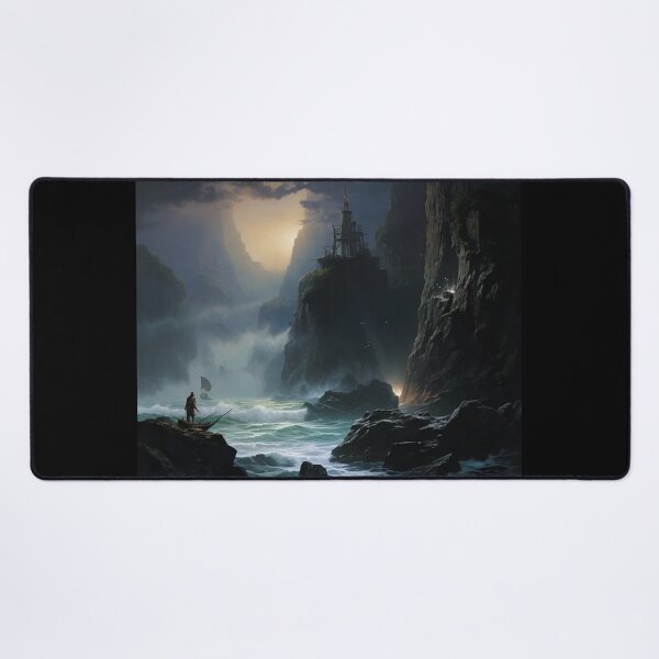 Item preview, Fantasy Coastal Landscape # 1 designed and sold by Demonik-Art.