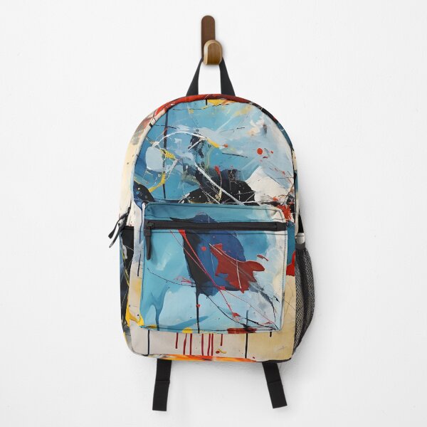 Artikelvorschau, Rot/blaues abstraktes expressionistisches Design entworfen und verkauft von dcrc.