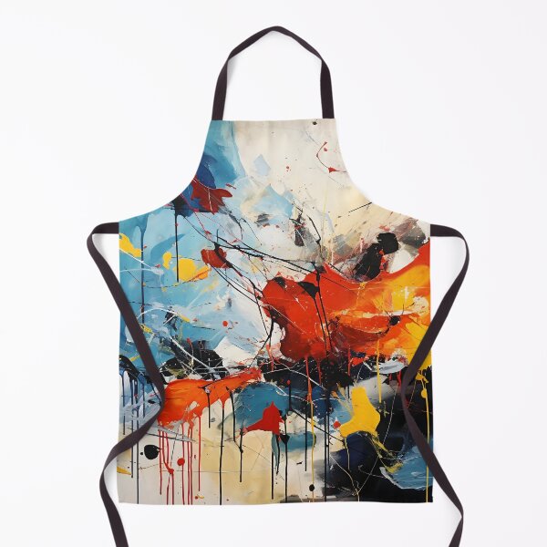 Artikelvorschau, Rot/blaues abstraktes expressionistisches Design entworfen und verkauft von dcrc.