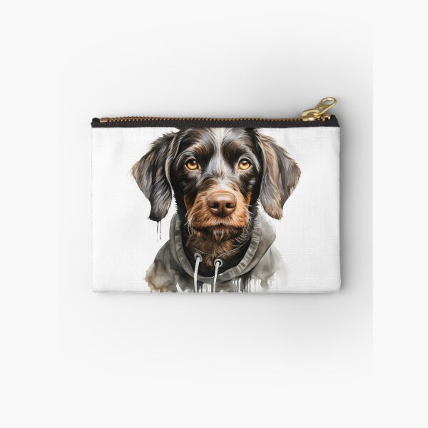 Item preview, German Wirehaired Pointer in a hoodie designed and sold by IdeasCabin.