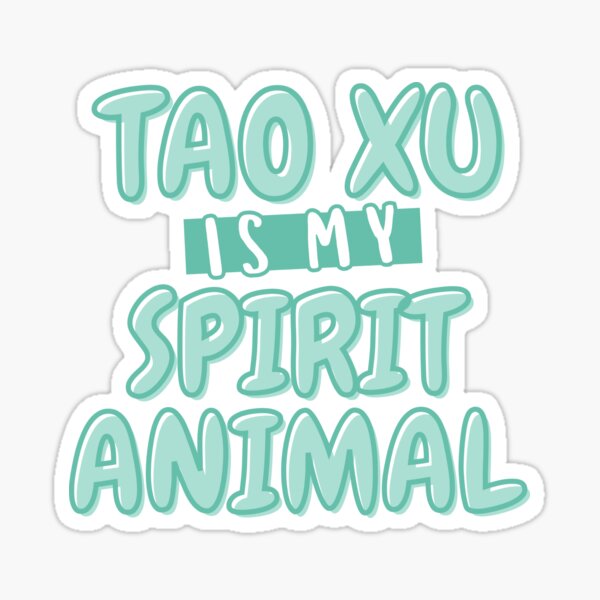 Vista previa del artículo con la obra «Heartstopper - Tao Xu es mi espíritu animal», diseñado y vendido por humnoo.
