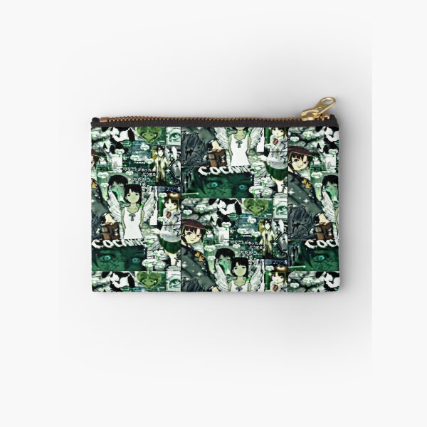 Item preview, Lain - C O C A I N E Green Cybercore Aesthetic Collage  designed and sold by MerikuroCreates.