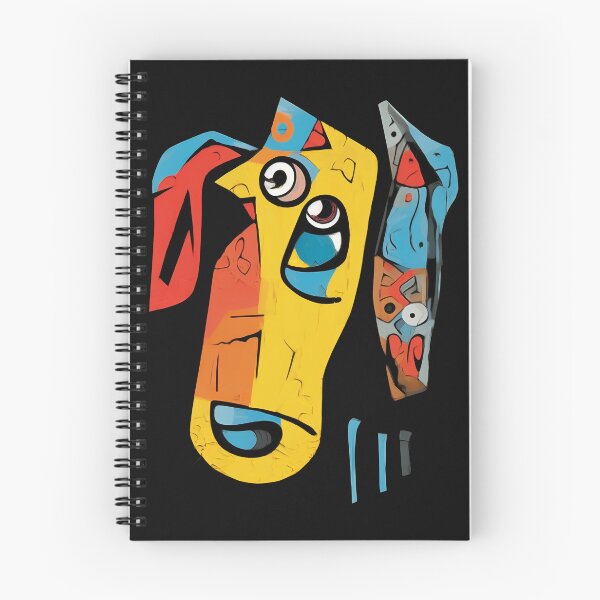 Item preview, Cubist Canine: Abstract Dog Art designed and sold by RokaaShop.