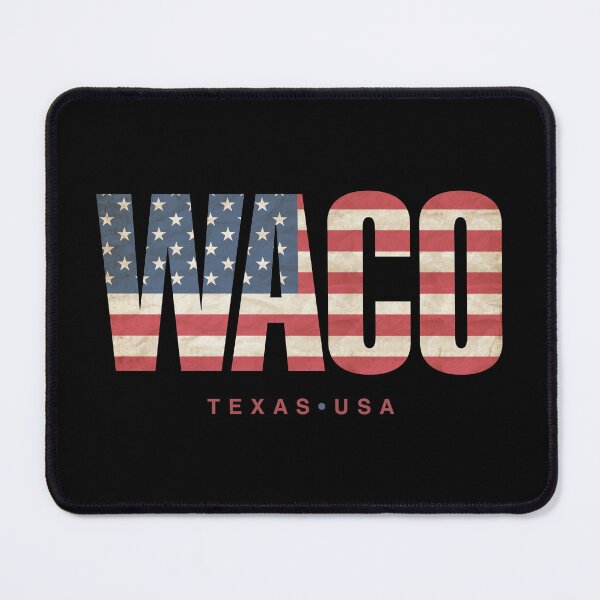 Item preview, Waco Texas Vintage USA Flag Design designed and sold by Futurebeachbum.