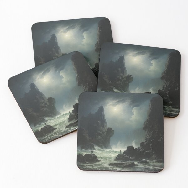 Item preview, Fantasy Coastal Landscape # 2 designed and sold by Demonik-Art.