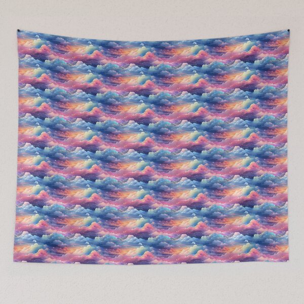 Item preview, Rainbow Cartoony Clouds designed and sold by Lumistica.
