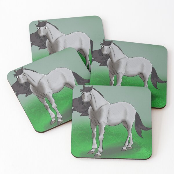 Item preview, Horse stood in a wet and windy field designed and sold by BusterDraws.