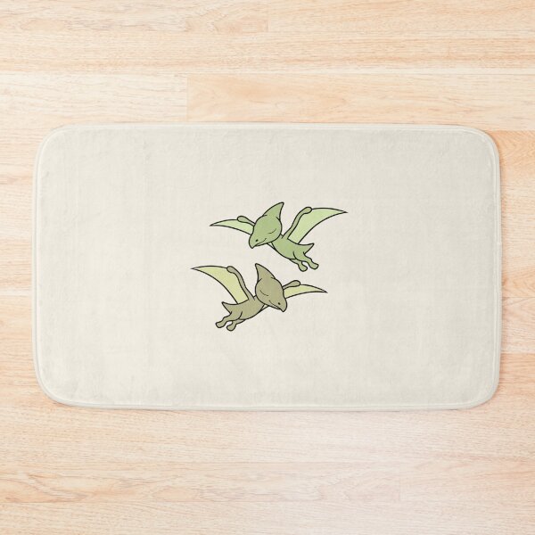 Item preview, LOVEY DINOS: flying Pteranodon couple (beige) designed and sold by EmiliaMoscovich.