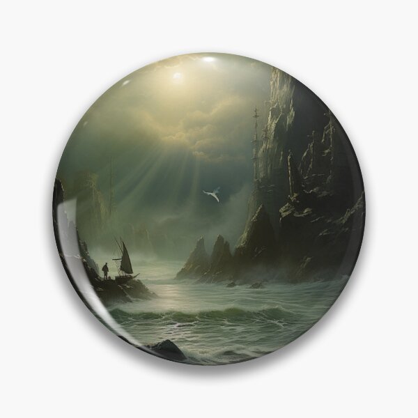 Item preview, Fantasy Coastal Landscape # 3 designed and sold by Demonik-Art.