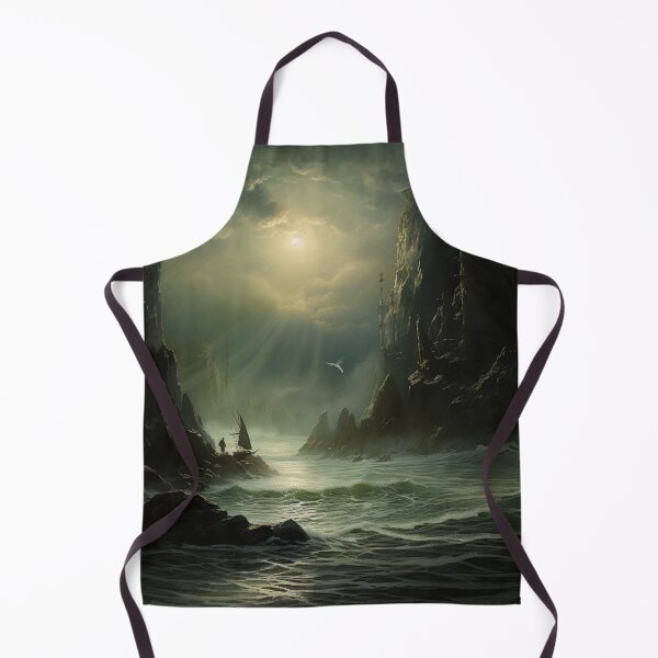 Item preview, Fantasy Coastal Landscape # 3 designed and sold by Demonik-Art.