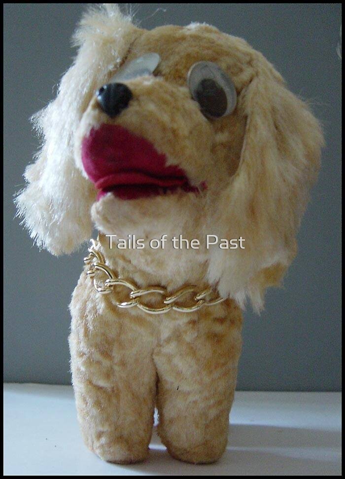 vintage stuffed dog