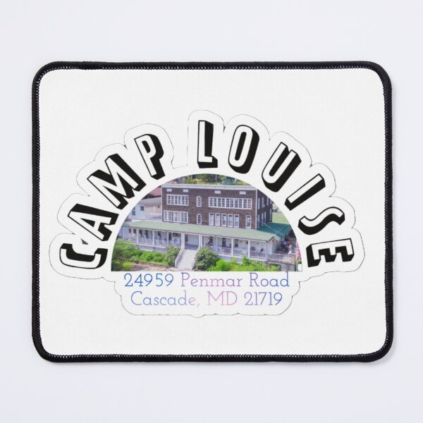 Item preview, Camp Louise White House and Address designed and sold by CurlyMermaid.