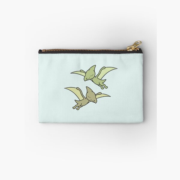 Item preview, LOVEY DINOS: flying Pteranodon couple (blue) designed and sold by EmiliaMoscovich.