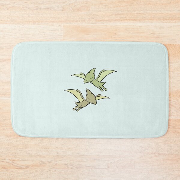 Item preview, LOVEY DINOS: flying Pteranodon couple (blue) designed and sold by EmiliaMoscovich.