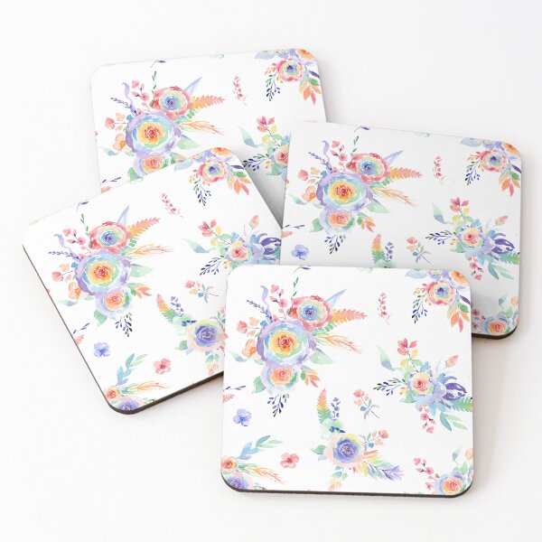 Item preview, Watercolor florals designed and sold by theartisanco.