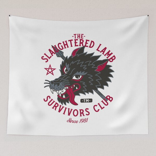 Item preview, The Slaughtered Lamb Survivors Club - Vintage Horror  designed and sold by Nemons.