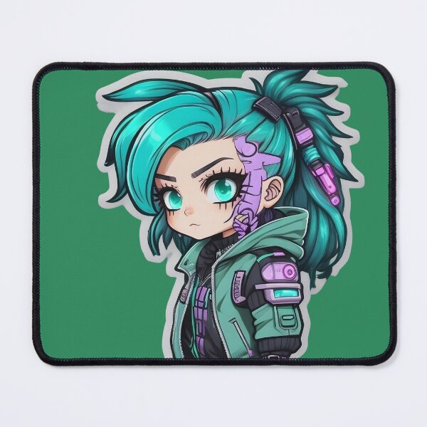 Item preview, Copy of Cute Cyberpunk Girl designed and sold by illusionbrain.