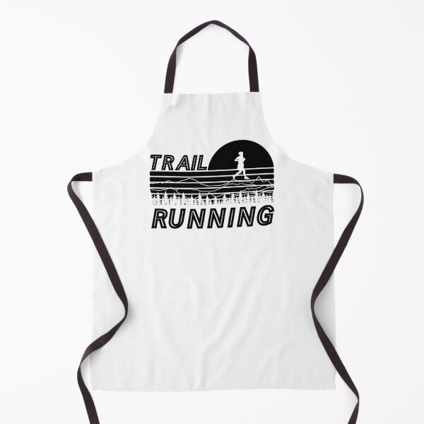 Item preview, Trail running in sunset with mountains and forest designed and sold by wejollydigitals.