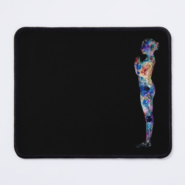 Artikelvorschau, Galaxy Yoga Pose Namaste Asana entworfen und verkauft von AnnaMDesign.