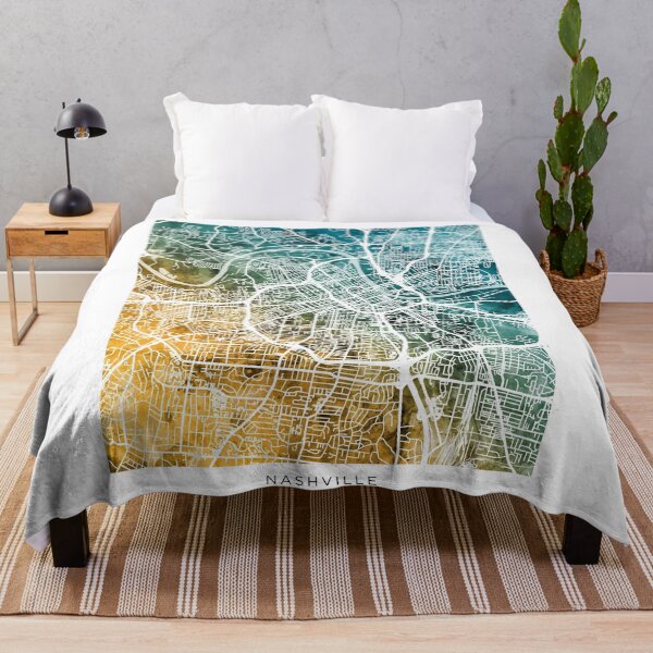 Item preview, Nashville Tennessee City Map designed and sold by ArtPrints.
