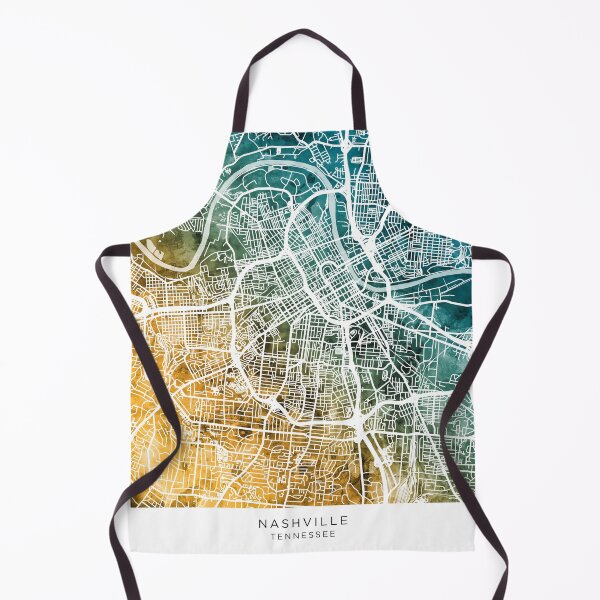 Item preview, Nashville Tennessee City Map designed and sold by ArtPrints.