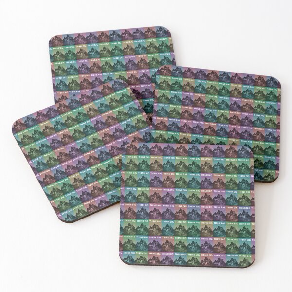 Item preview, Inspirational Think Big Concept Pattern designed and sold by DFLC Prints.
