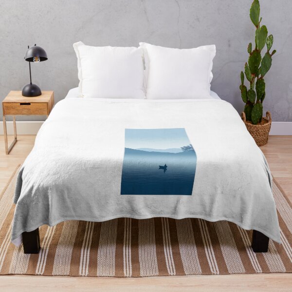 Item preview, a person in a boat on a body of water designed and sold by Dark Fantasy Store.