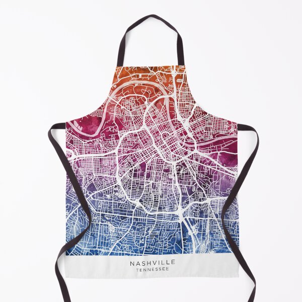 Item preview, Nashville Tennessee City Map designed and sold by ArtPrints.