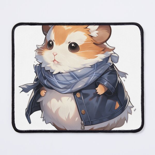 Item preview, Adorable Golden Hamster Cartoon Sticker designed and sold by PaintbrushPlace.