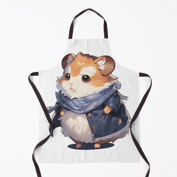 Item preview, Adorable Golden Hamster Cartoon Sticker designed and sold by PaintbrushPlace.