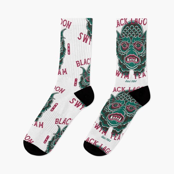 Item preview, Black Lagoon Swim Team - Vintage Traditional Tattoo - Horror  designed and sold by Nemons.