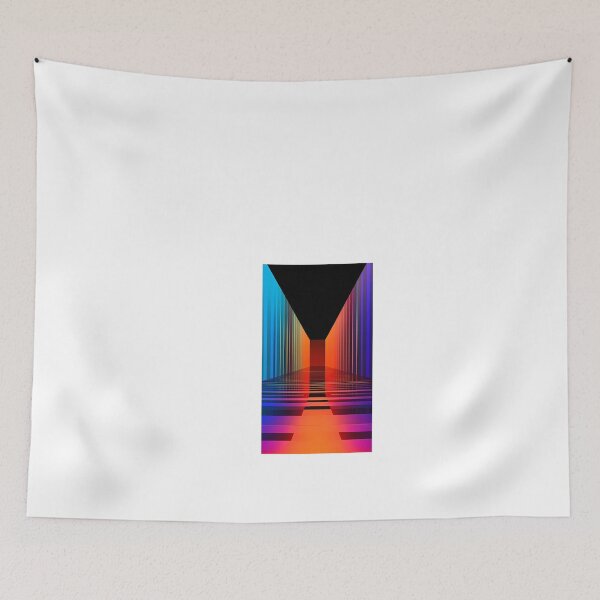 Item preview, a room filled with lots of different colored lines designed and sold by Dark Fantasy Store.